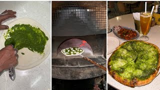 Italian Woodfire Pizza 🍕 | Charcoal Pizza  | Street Food