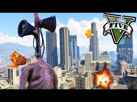 SIREN HEAD DÉTRUIT LOS SANTOS ! - GTA 5