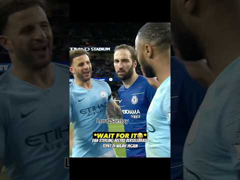 saat walker dan sterling mempermalukan higuain