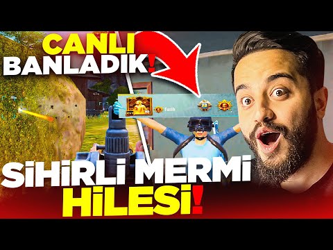 SİHİRLİ MERMİ HİLESİ KULLANAN TAKİPÇİMİ CANLI BANLADIK! HERKESE TEK ATIYOR! PUBG Mobile