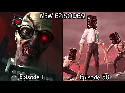 Skibidi Toilet Zombie Universe 1 - 50 All Episodes (60 FPS REMASTERED) New VIRUS (Episode 51?)