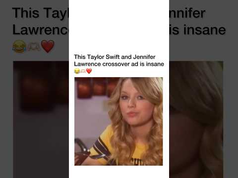 This is one of the most iconic ad with Jennifer Lawrence #taylorsversion #taylorswift #swifties #ts