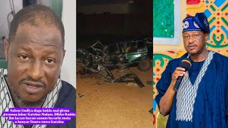 Sakon Godiya Daga Bakin Gwamna Dikko Umar Radda Bayan Yayi Hatsarin Mota