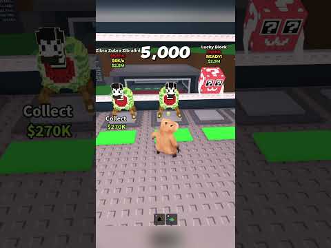 I OPENED 3 LUCKY BLOCKS !! #roblox #funny #stealabrainrot #trending #robloxshorts #shorts