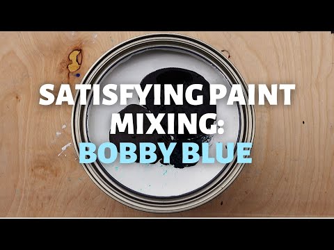 SATISFYING PAINT MIX: Bobby Blue