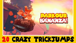 20 Cool Trickjumps and Parkour Sequences in Donkey Kong Bananza