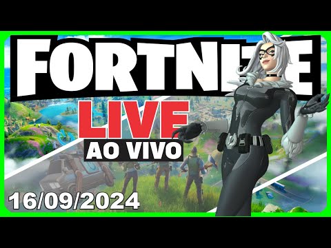 🟢 FORTNITE AO VIVO Jogando com Inscritos + LOJA FORTNITE AO VIVO 16/09/2024 #fortnite #epicpartner