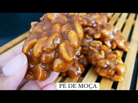 APENAS 4 INGREDIENTES - DOCE PÉ DE MOÇA FÁCIL RÁPIDO E SUPER MACIO