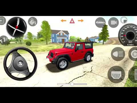 Dollar (~Song~) Modified Mahindra  Thar😈💀|| Indian Cars Simulator 3D | Android Gameplay |