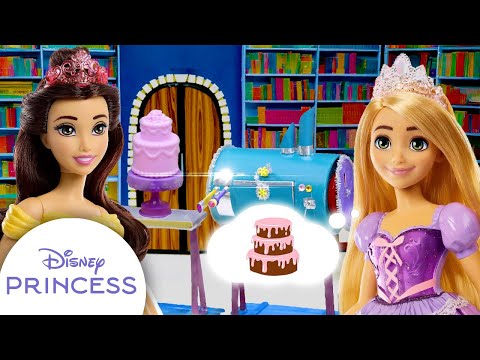 Belle and Rapunzel's Baking Invention 🎂 | Disney Princess Club