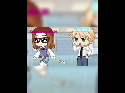 Truth or lie? [Part 4] 🤫 | Miraculous Ladybug | Gacha edit #shorts #gacha #meme