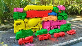 Mencari Mainan Mobil Mobilan Molen Mixer Berlumpur & Beko, Mobil Molen, Mobil Balap, Bus Tayo