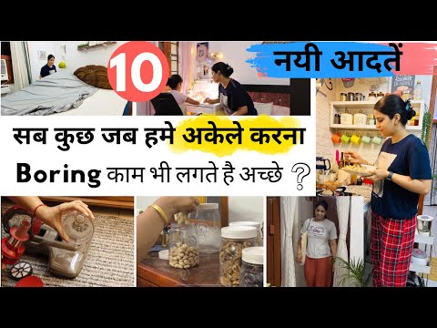 KITCHEN CLEANING & ORGANIZATION | HOME-MAKING TIPS  | Quick Recipes | Busy Routine of Indian Mother