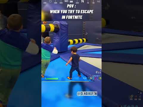 WHEN you WANT TO ESCAPE IN FORTNITE 🤣 #shorts #fortnite #viral