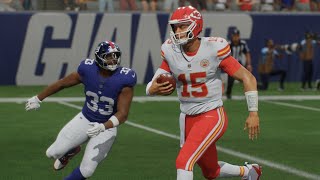 New York Giants vs Kansas City Chiefs - NFL Week 3 Full Game Highlights (Madden 26 Sim)
