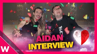 🇲🇹 AIDAN (MESC 2022) "THE SHOW" | Interview in Malta