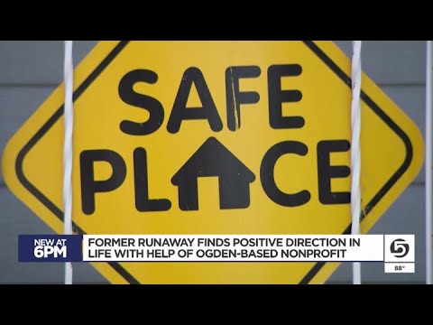 YouTube video thumbnail: Former Runaway Credits Utah Nonprofit for New Direction in Life