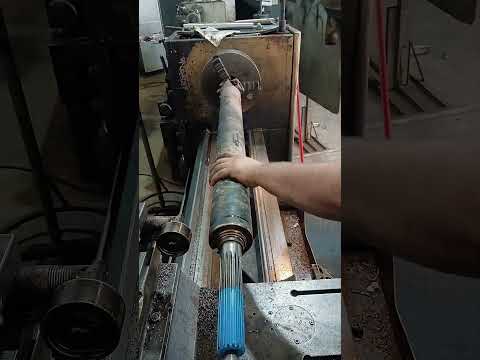 ALINHAMENTO DE CARDAN ,#usinagem #machine #machining #truck #gambiarra #torneiromecanico #welding