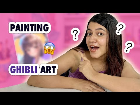 Trying Ghibli Art Without Using AI 🎨😱 Will I FAIL? 🫢