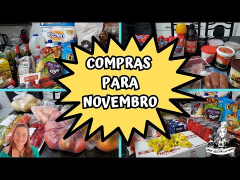 COMPRAS DE REPOSIÇÃO PARA O MÊS DE NOVEMBRO 2024