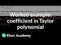 Understanding Taylor Polynomials and Derivatives