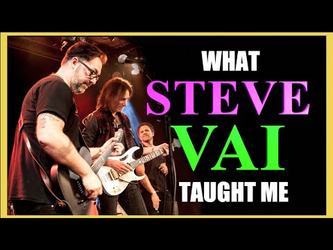 What STEVE VAI Taught Me: 5 Key Lessons From Playing Together