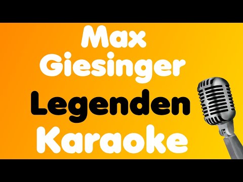 Max Giesinger • Legenden • Karaoke