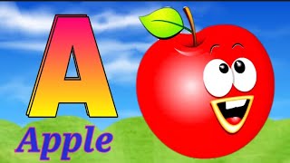 ABC Song Phonics - Toddler Learning Video | A for Apple | Nursery Rhymes | ABC Song | Alphabet