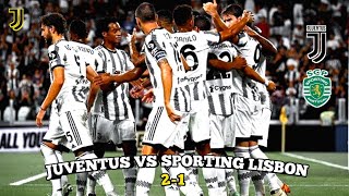 Juventus vs Sporting Lisbon 2-1