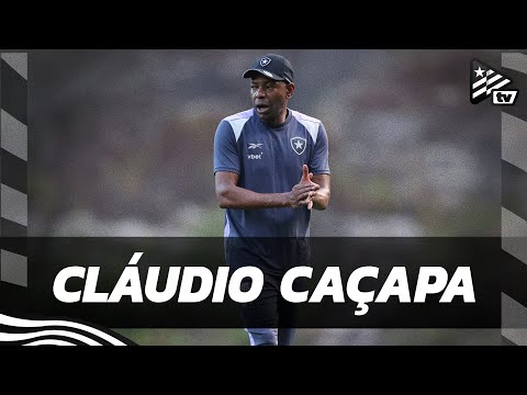 Confira como foi o primeiro dia de Cláudio Caçapa no Botafogo