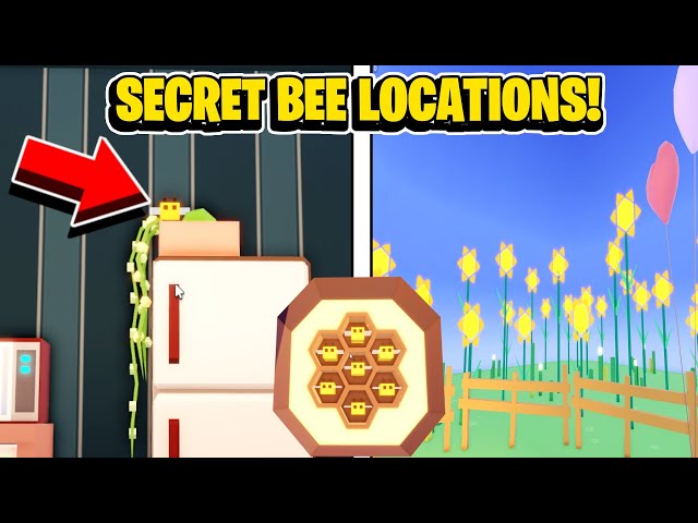 All Secret Bee Locations In New House In Roblox Livetopia Valentines Update