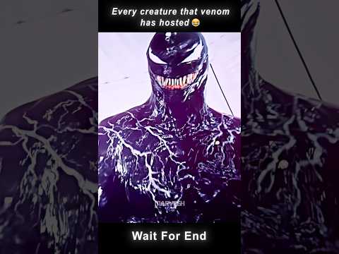Every Creature Venom Has Hosted 🗿
