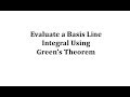 Understanding Green's Theorem and Line Integrals