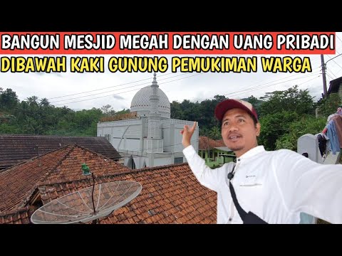 INI BARU SULTAN BANGUN MESJID MEWAH PAKAI UANG PRIBADI