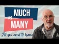 Using 'Much' and 'Many' Correctly
