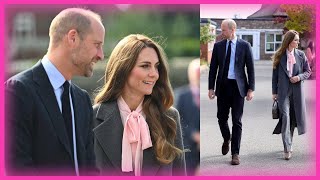 Prince William and Princess Catherine have visited Farnborough Road Infant and Junior School