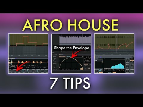 7 AFRO HOUSE Quick Tips | Top Music Production Shorts