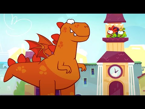 Om Nom Stories 🍭 Omzilla 🎡 Funny Cartoons For Kids 🍿Super Toons TV - Bajki Po Polsku