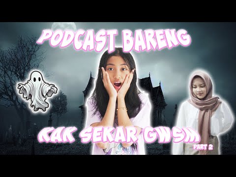 CERITA HORROR BARENG KAK SEKAR GWSM 😱😨😨 #vloganak #horrorstories #podcast #funny #gwsm #lucu