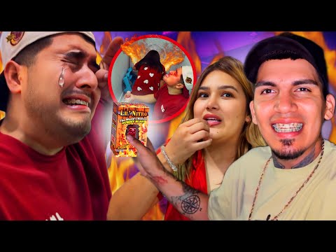 LES DI LA GOMITA MÁS PICANTE DEL MUNDO🌶️🔥