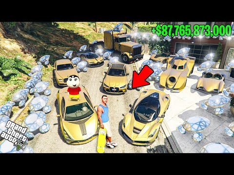 FRANKLIN TOUCH ANYTHING BECOME DIAMOND ll EVERYTHING IS FREE IN GTA5