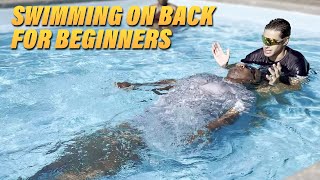 How to Swim & Float on Your Back | Beginner Swimming Lessons