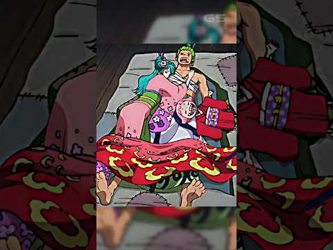 Zoro became close to Momonosuke’s sister in Wano #onepiece #zoro #hiyori