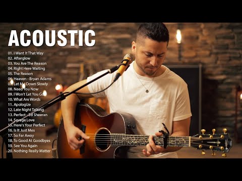 Acoustic Cover Of Popular Songs - Acoustic Love Songs Cover 2024 - Best Acoustic Songs Ever