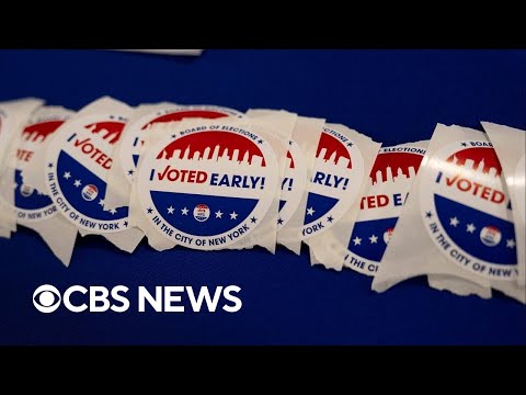 YouTube video thumbnail: Early Voting Ends in New York City With Record Turnout
