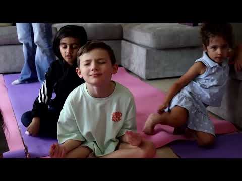 YouTube video thumbnail: Sound Healing in Dubai Helps Children Cope With Iran Attacks