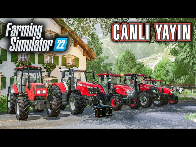 ÇOK DELİ BİR YAYIN - Krebach MAP | FS22 CANLI YAYIN