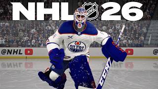 NHL 26 GOALIE BE A PRO - GOALIE GOAL?