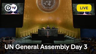 Live: Palestinian leader Abbas, others speak at United Nations | UN General Assembly Day 3