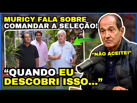 MURICY REVELA POR QUE RECUSOU A SELEÇÃO BRASILEIRA: "QUANDO EU DESCOBRI ISSO...NÃO ACEITEI"